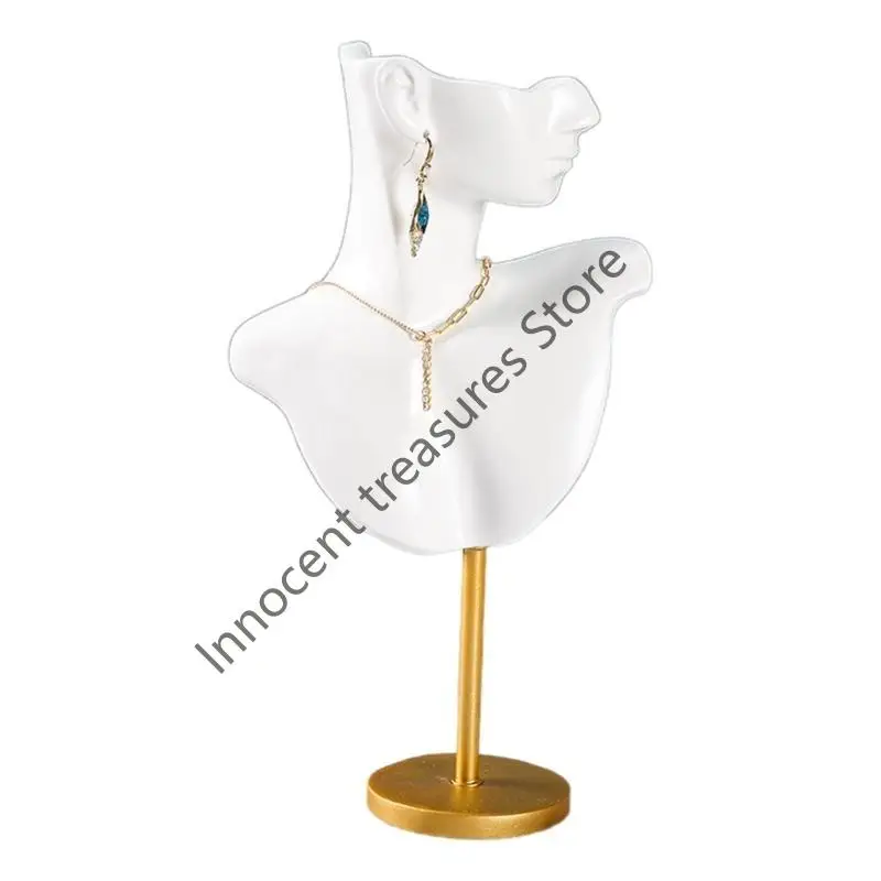 

3XUA шикарная подставка для модели шеи, шикарное ожерелье, подставка для бюста, модель органайзера для ювелирных изделий, для