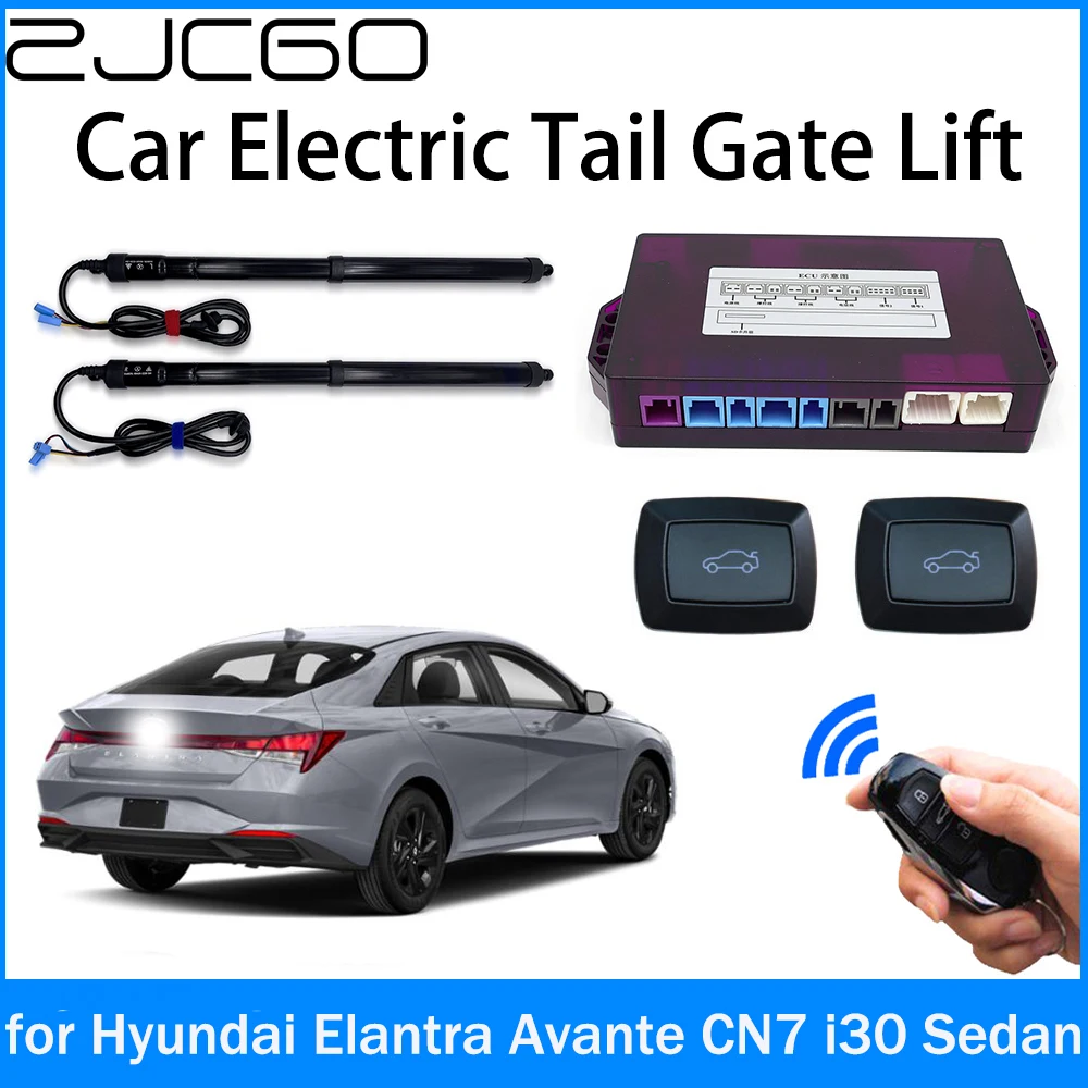 ZJCGO Car Power Trunk Electric Suction Tailgate Intelligent Tail Gate Lift Strut for Hyundai Elantra Avante CN7 i30 Sedan