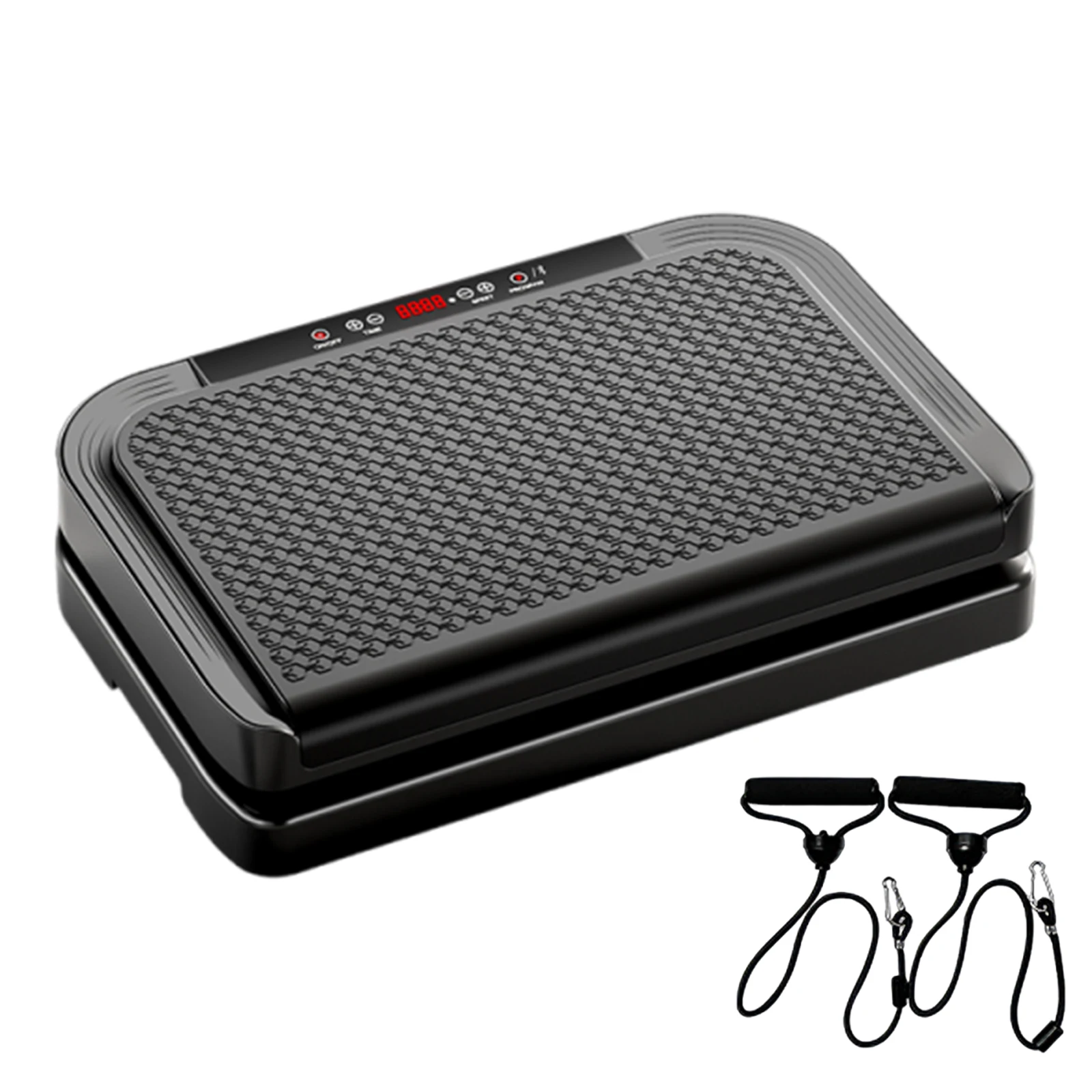 

Виброплатформа для упражнений с веревками, 200 режимов, для тренировки всего тела, фитнес-платформа для похудения и коррекции фигуры