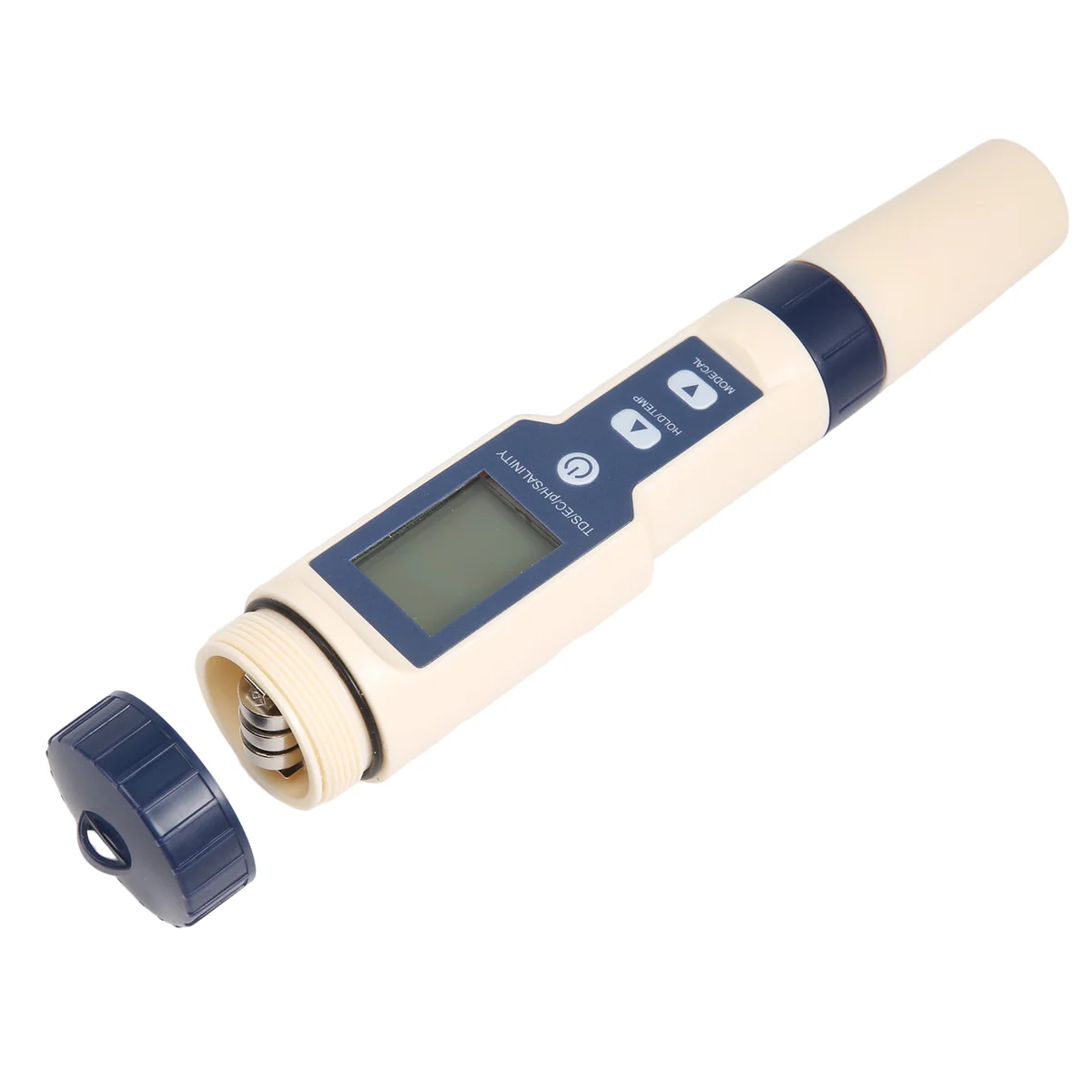 Medidor de qualidade da água digital, monitor testador para piscinas, água potável, aquários, TDS, CE, PH, salinidade, temperatura, 5 em 1