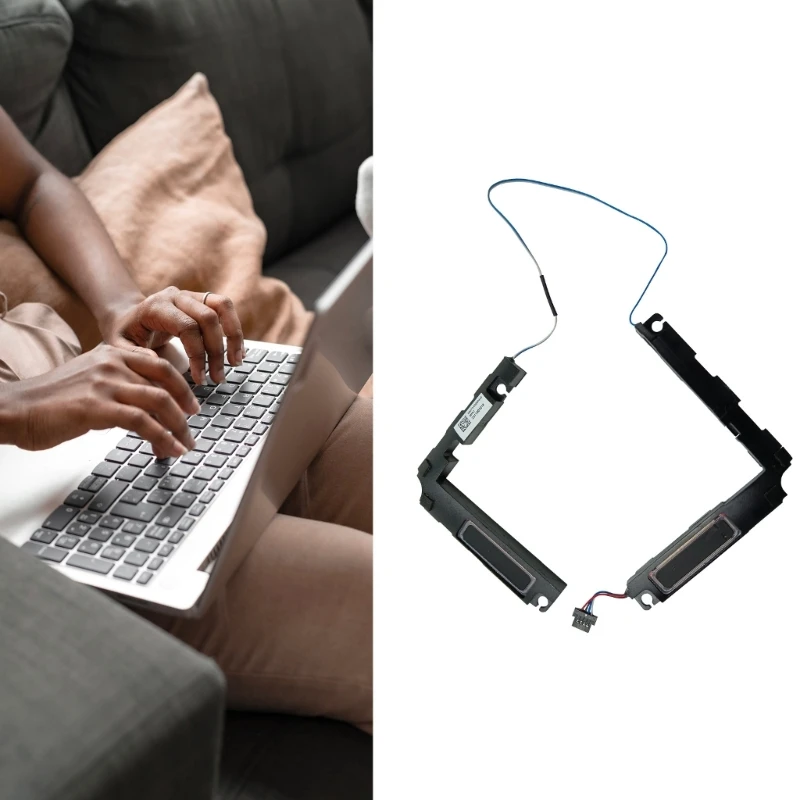 

1 Pair Left and Right Speaker Laptops Built in Internal Speaker Accessory for X415 X409 Y4200 Y4200F V4200 A409F Laptops