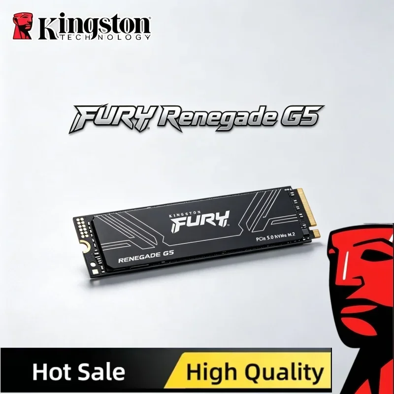 Original Kingston FURY Renegade G5 M.2 2280 PCIe 5.0 NVMe SSD 2/4TB High Speed 14800MB/s Storage Disk Desktop Gaming Hard Drive