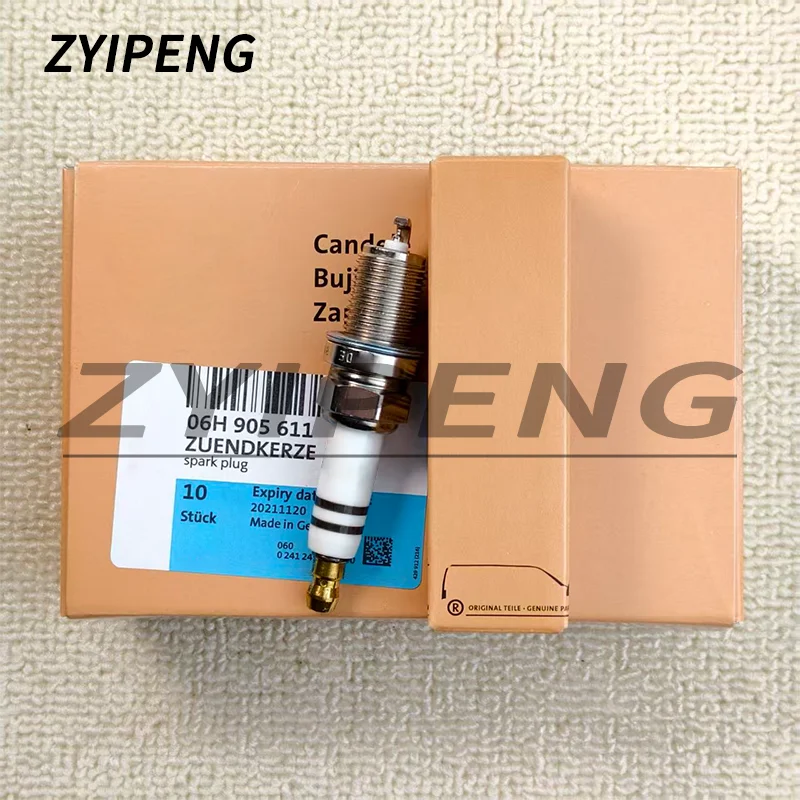 

4/6PCS Iridium Spark Plug 06H905611 for VW CC Golf Eos Audi A5 A6 A8 Q3 Q5 TT Skoda Superb Yeti Seat Leon 06H905621 06H 905 611