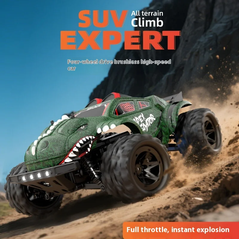 جديد ENOZE RC سيارة 4WD فرش و نحى الكرتون تسلق سيارة 2.4G RC ديناصور شكل على الطرق الوعرة نموذج سيارة لعبة أطفال هدية