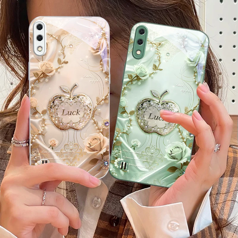 

Lucky and Romantic Love For Samsung M02 12 Note 8 9 10 20 A 01 A02 A03 Core 04 05 06 10 12 13 14 15 A16 glass Ultra phone case