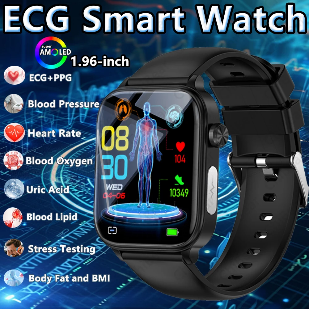 

Новые смарт-часы 2026 года с ЭКГ для здоровья: медицинская диагностика ИИ, определение эмоций, измерение уровня кислорода в крови, анализ состава тела. Смарт-часы для мужчин и женщин.