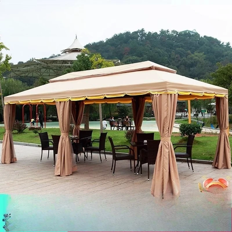 General event shed advertising courtyard sun protection outdoor gazebo rainproof tent outdoor parasol stall four-legged car