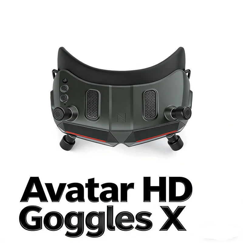 

Walksnail Avatar HD Goggles X FPV Goggles - 1080P/100FPS / FOV 50° / Built-in Gyro