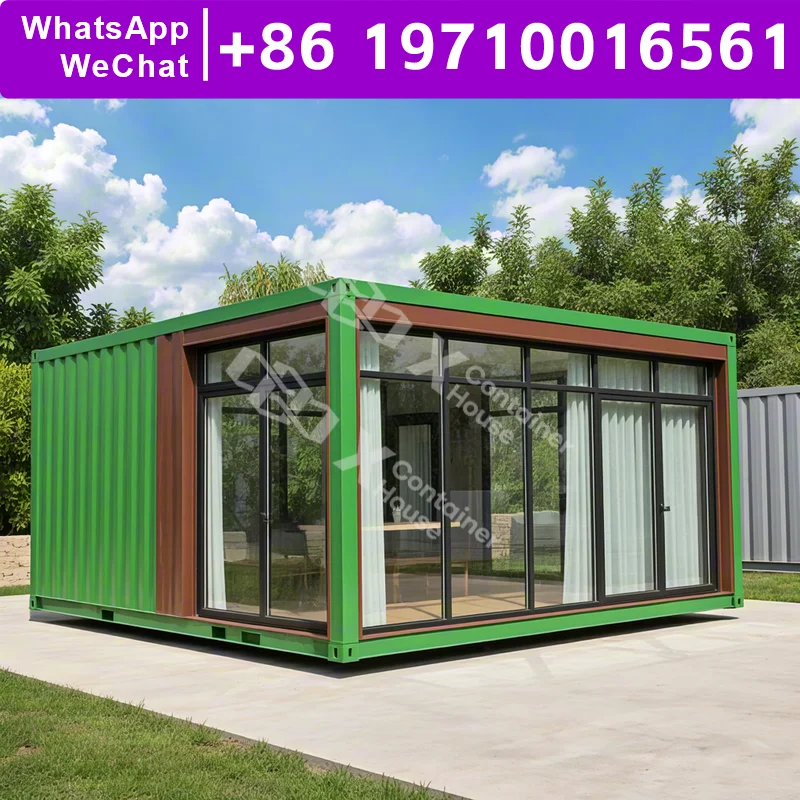 Flat Pack House Steel Home Mobile House Prefab Modular Home Studio featuring Solar Power Integration Quick Assembly Technology