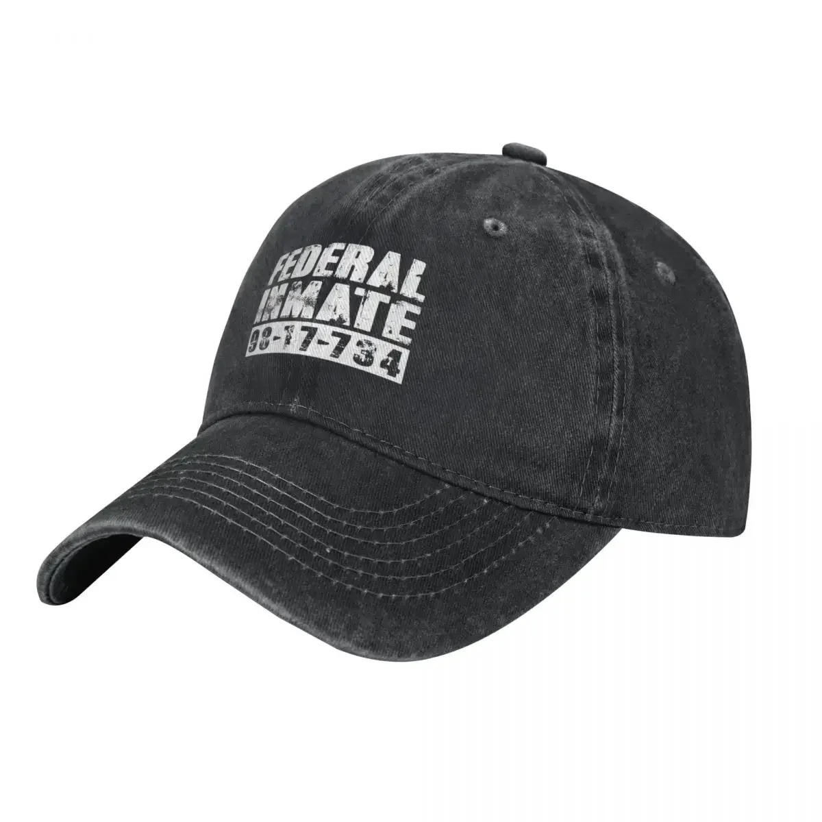 Federal Inmate 98-17-734 Baseball Cap New In Hat Snap Back Hat Baseball For Men Women's