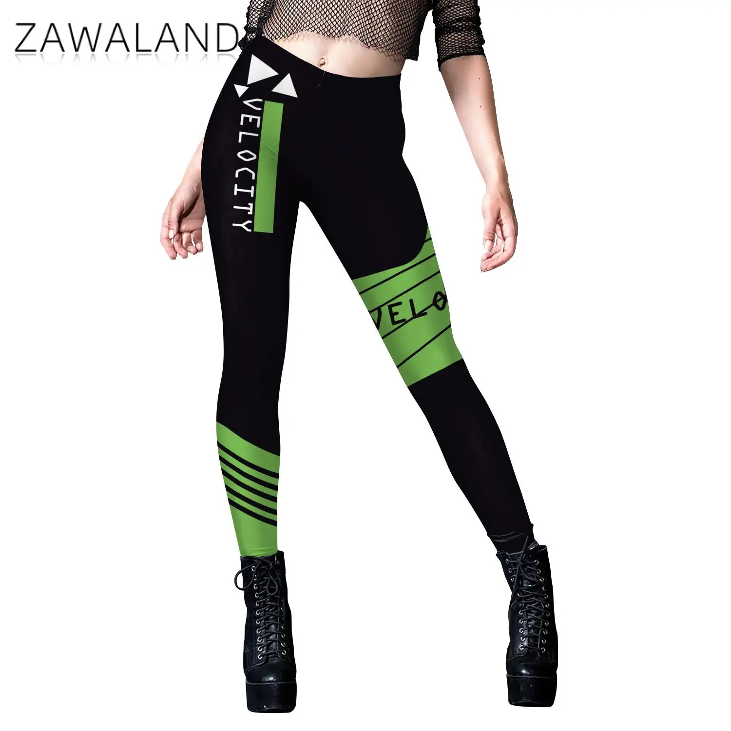 Halloween Skeleton Printing Leggings Steampunk Leggings 3D Printing Tights Fitness Pants Slim Fit Pants Gothic Style Pants