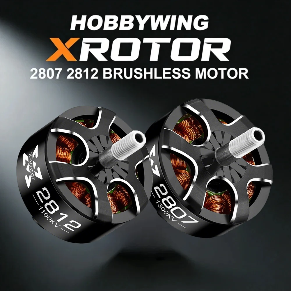 

4pcs/lot Hobbywing Xrotor 2807 1300KV 1500KV 1700KV/2812 900KV 1100KV Brushless FPV Motor For FPV Drone Parts