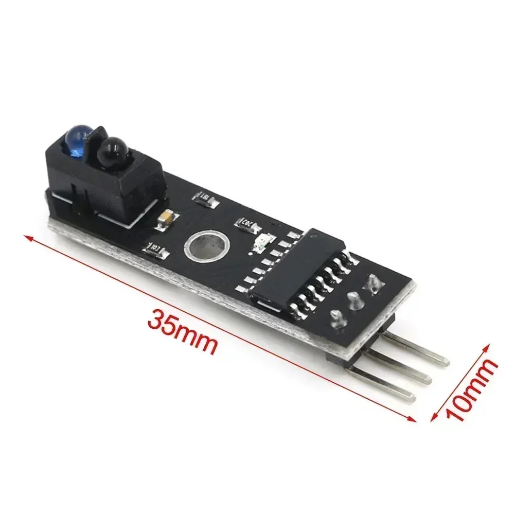 TCRT5000 Infrared Sensor Modules Pack Of 10 For Line Tracking And Obstacle Avoidance In Robotic And Industrial Projects