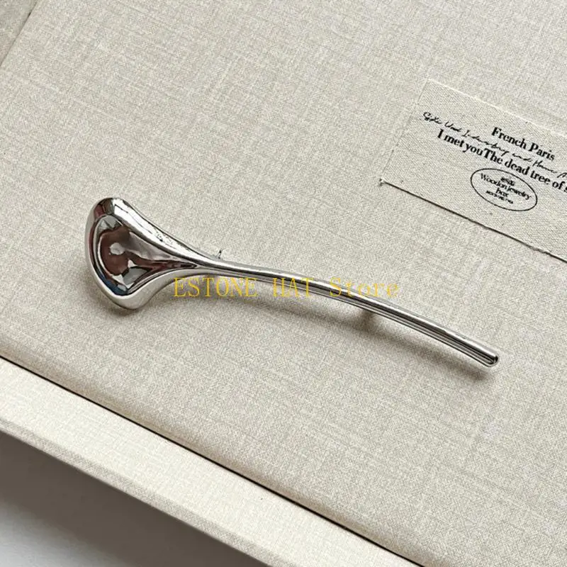 49mf Elegant Metal Leaf Spite Set 2 clip per abiti sofisticati per abiti formali Accessori toni d'argento oro