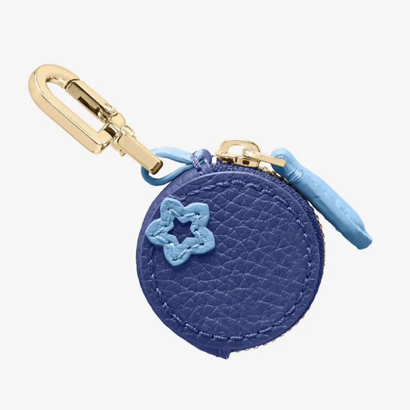 Mehrteiliges Set - Mini Niedlicher Blaubeer-Frucht-Anhänger Geldbörse Schlüsselanhänger Modischer PU-Leder-Anhänger Kleine Tasche Geschenk für Frauen – Detail 10