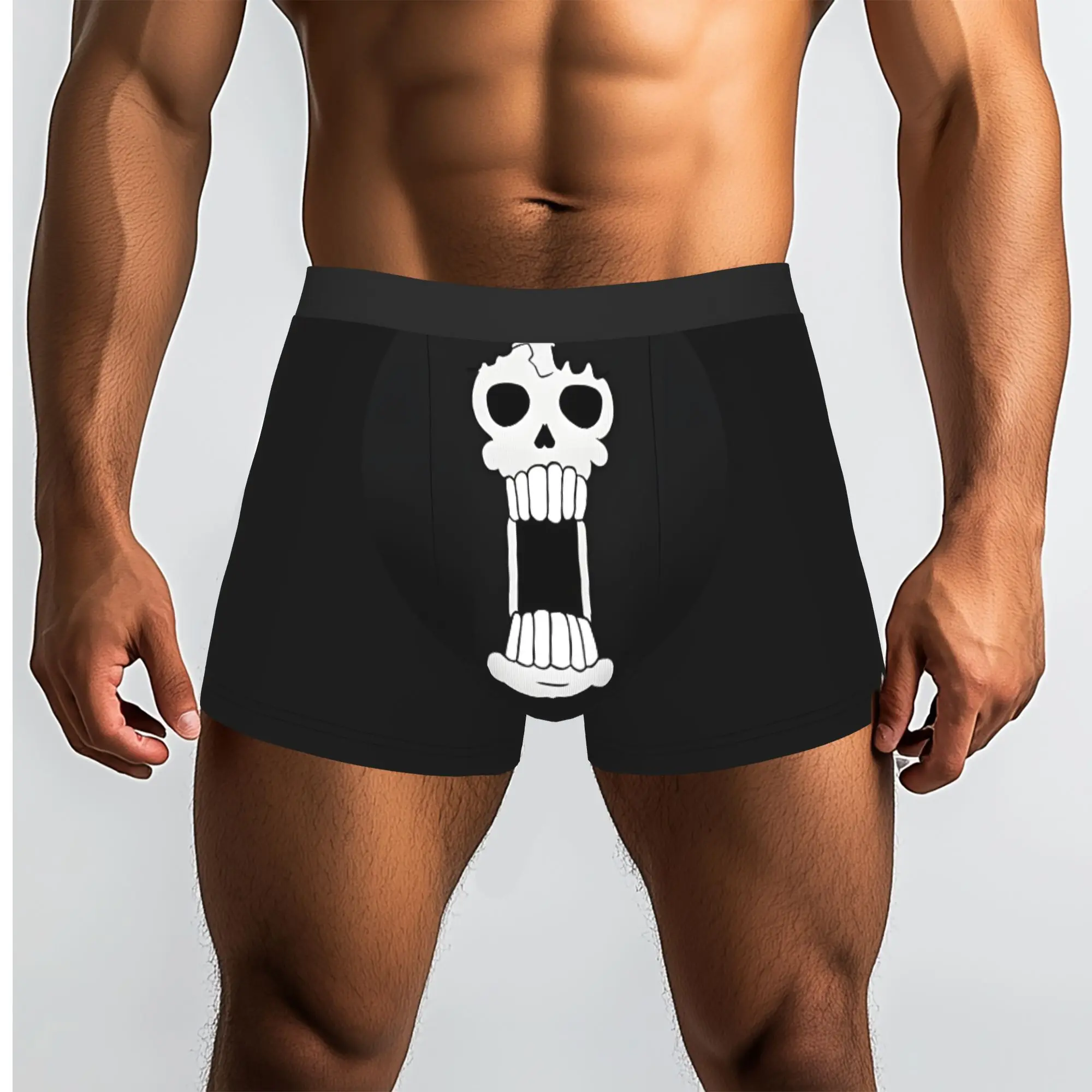 Original One Piece Underpants Breathbale Panties Man Underwear Ventilate Shorts Boxer Briefs