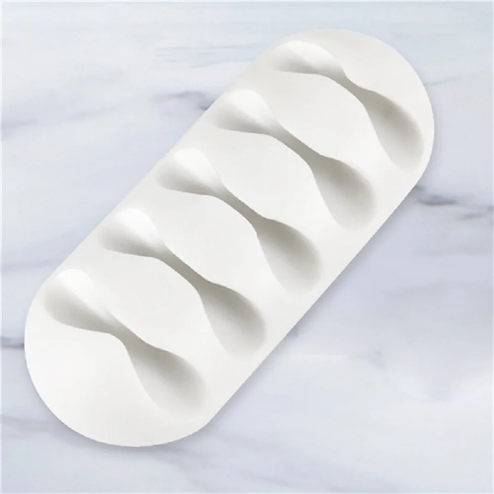 Silicone Cable Organizer USB Data Cable Winder Flexível Cable Management Cord Clips Para Mouse Headphone Fone de ouvido Car Wire Holde