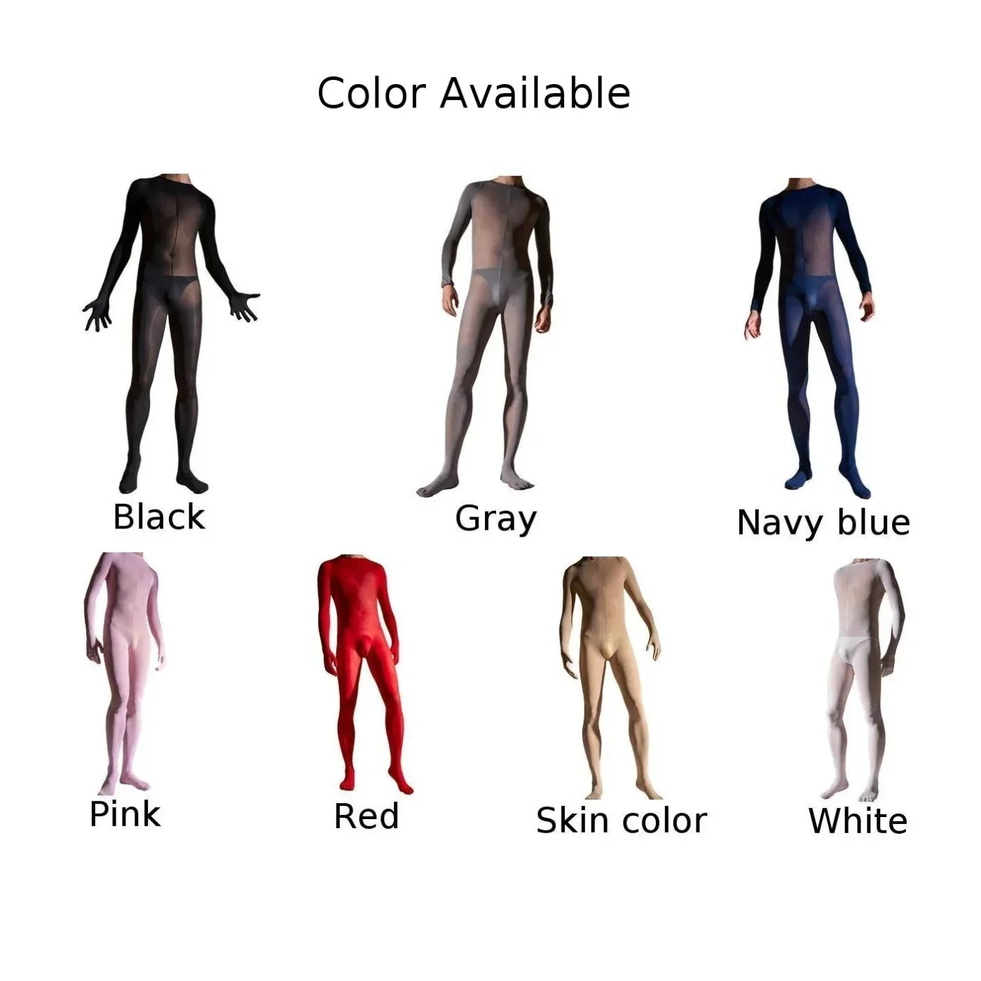 Sexy Men Thermal Underwear Onsiee All In One-Overall Bodysuit Long Johns Transparent Temptation Pantyhose See-through Underwear