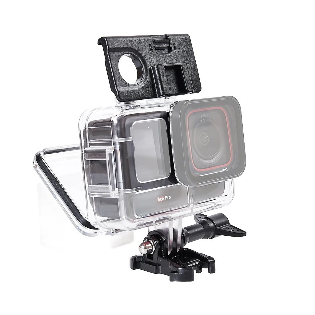 Tauchgehäuse, wasserdichtes Gehäuse, 60 Meter, schützt Tauchabdeckung, Schutz für Insta360 Ace PRO Pro2 Ace-Pro Action-Kamera-Zubehör – Detail 4