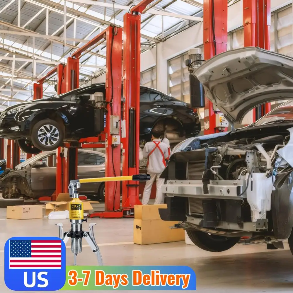 

Гидравлический съемник на 5 тонн, трехзахватный, для снятия ступиц, фланцев, шестерен, подшипников