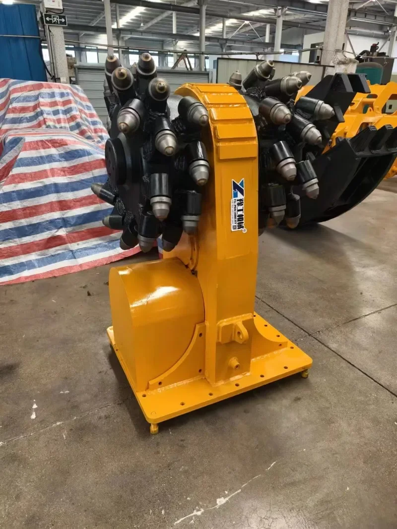 Hydraulic Drum Cutter High Performance Rotary Milling Machinery Pavement Tunnel Boring Cutting Digging Equipment Hydraulic Hot S