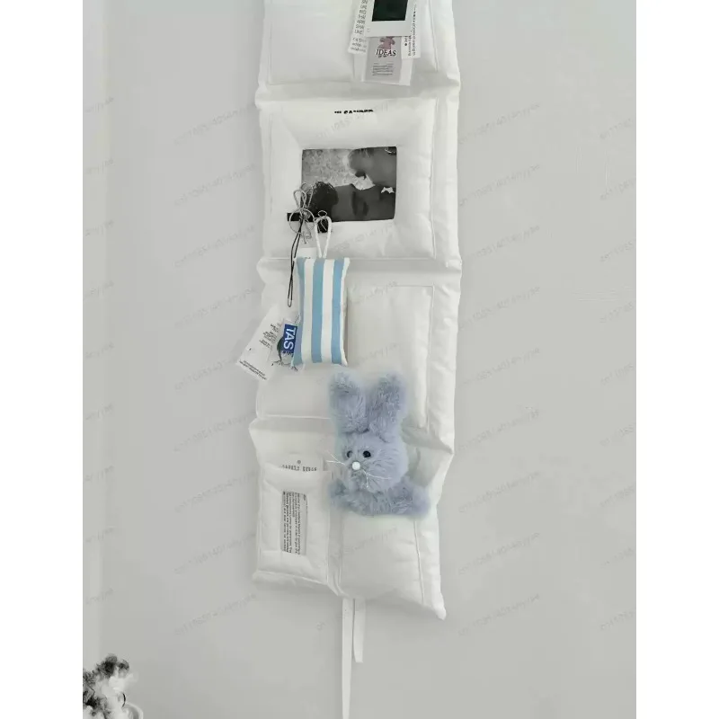 Multifunctional Behind the Door Wardrobe Storage Bag Upper Hanging Bag Hanging Bede Wall Storage Bag Underwear Sundries Artifact