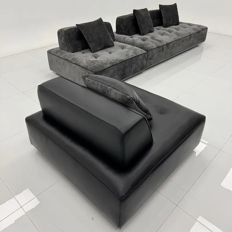Daping creative activities armless sofa new leather cloth living room combination high-end designer furniture