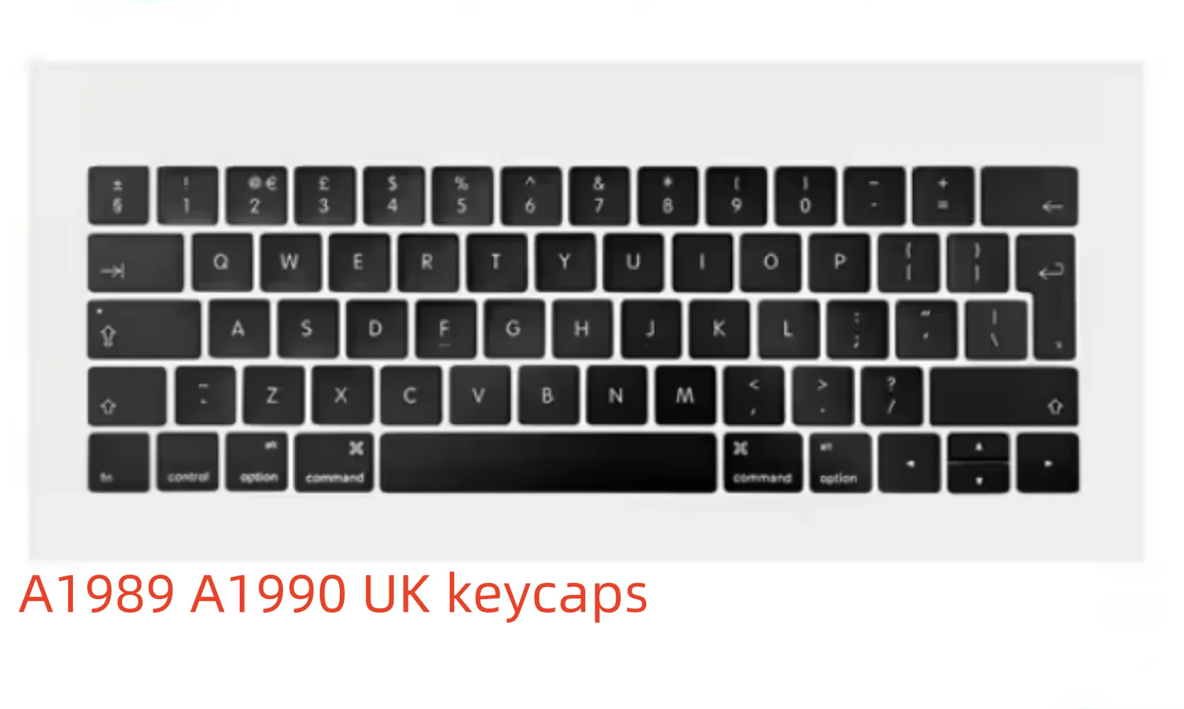 New Original A1989 A1990 Keyboard Keys Keycaps US UK FR SP RU For Macbook Pro ' A1990 A1989 A2159 Keyboard key cap 2018 Year - Image 2