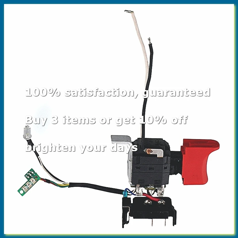 ●BS12 Power Tool Switch for Power Max BS 10.8V 12V Cordless Drill Trigger Quick 343412370 Power Tool Accessories