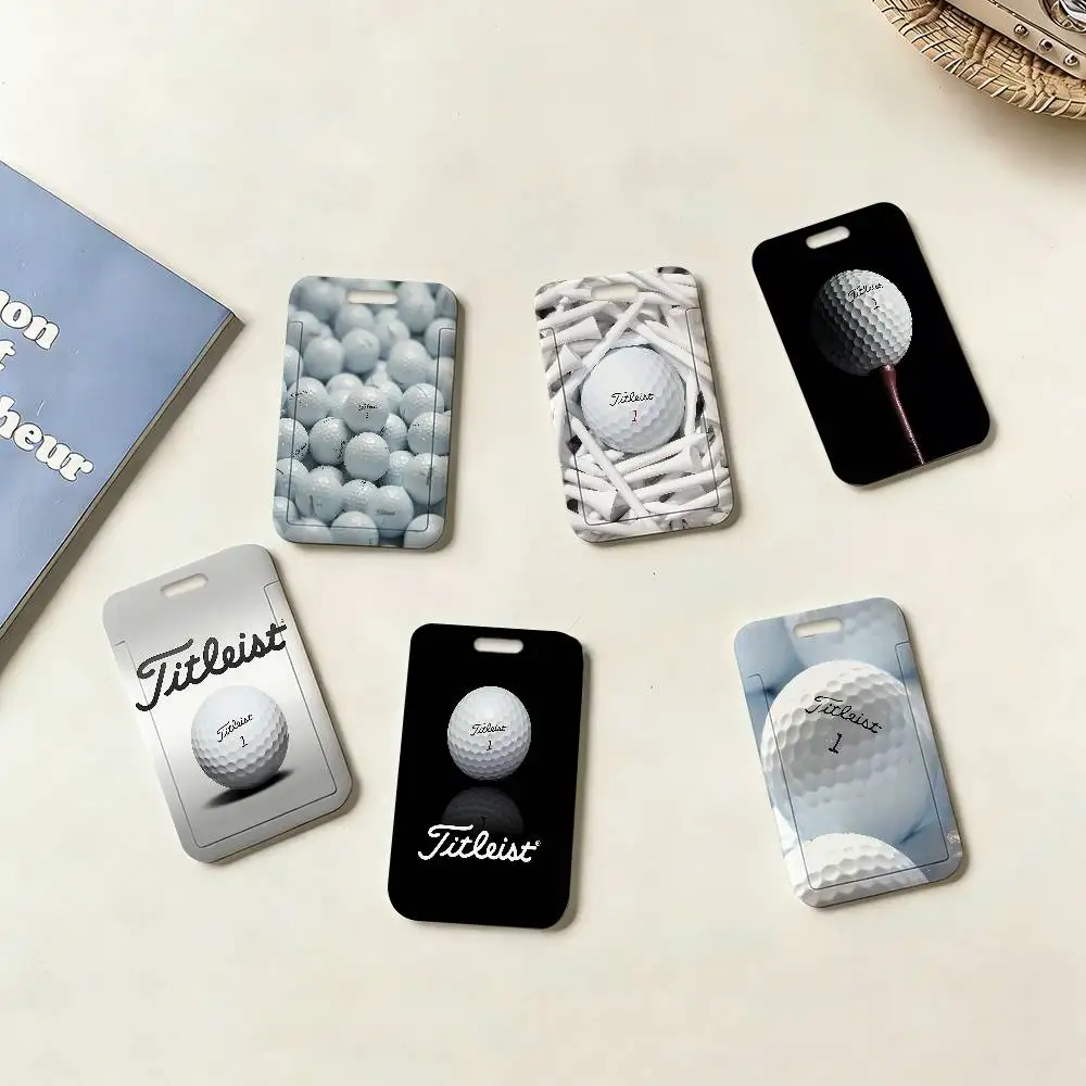 

Модные держатели для ID-карт и бейджей Brand T-Titleist: шнурки для девушек, чехлы для пропусков, подвесные шнурки для женщин, держатели для бейджей, шейные ремешки для визиток