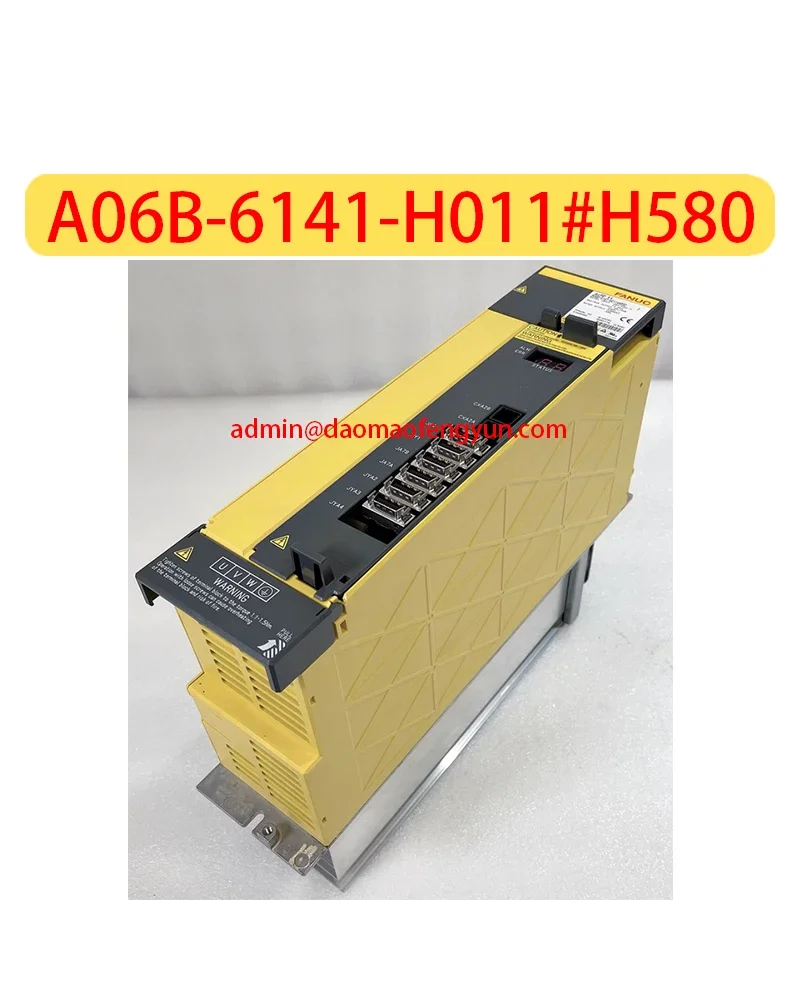 

A06B-6141-H011#H580 Used Servo Drive A06B 6141 H011 H580，Fast shipping