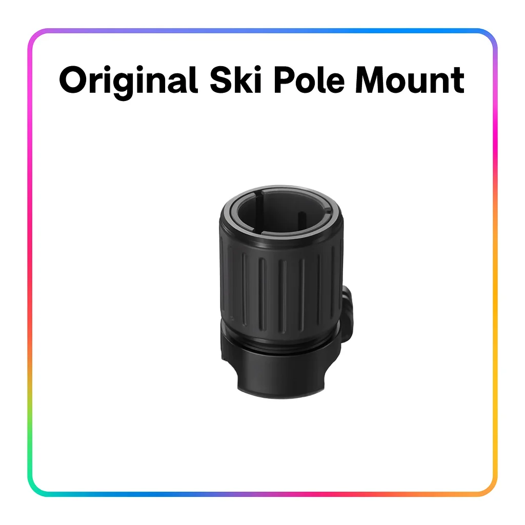 insta360-スキーポールマウント--アクションカメラ用の安全なクランプ--go-ultra、x5、ace-pro-2、x4、go-3s、ace-と互換性があります。--スキーの視点