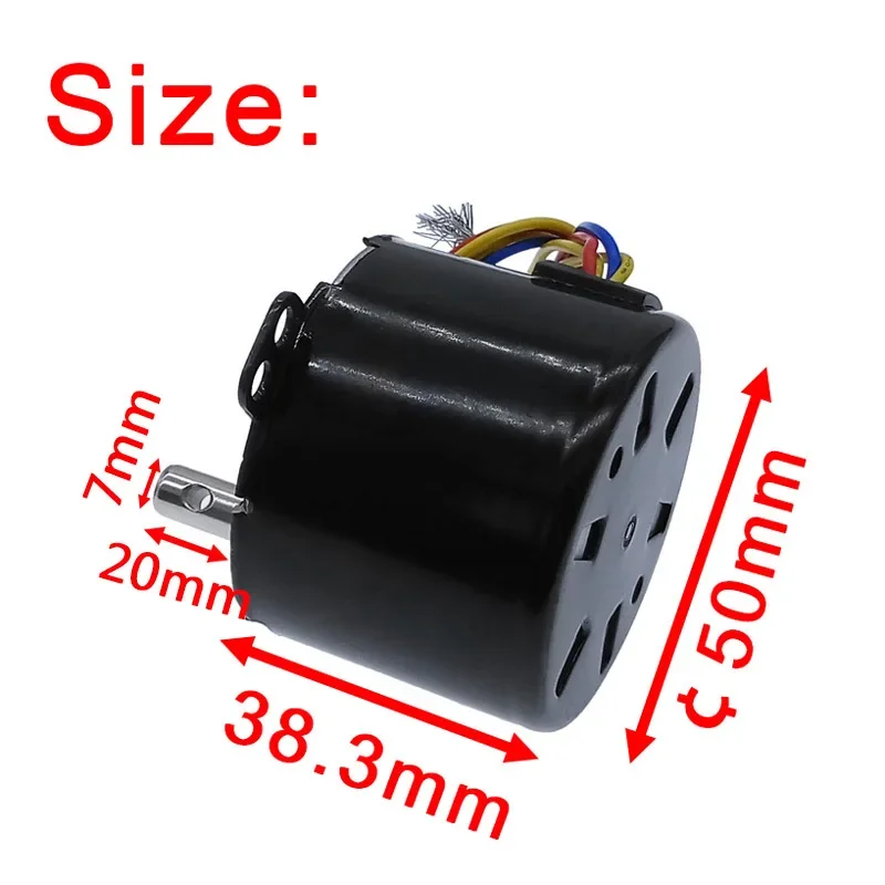 50KTYZ AC 220V with Bracket Set  Synchronous Motor Slow Speed Reducer Motor CW/CCW Gear Motor Low Noise for Barbecue Motor