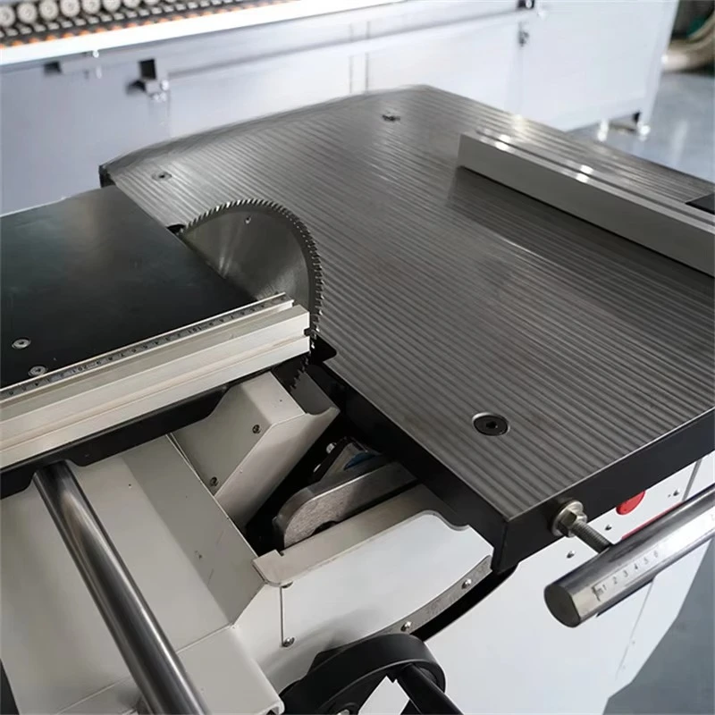 Woodworking 12 Inch Multifunction Wood Table Mitre Saw Circular Saw Bench With Guide Rails Wood Cutting Machine