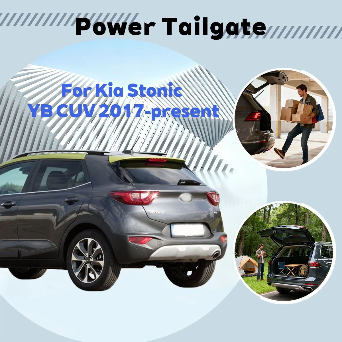 For Kia Stonic YB CUV 2017-present Car Liftback Automatic Lifting Electric Tailgate Lock Module Closing System