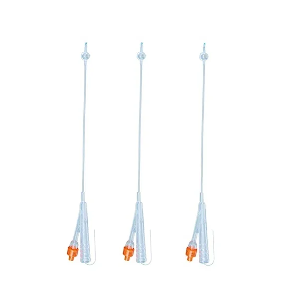 

Cat silicone double-cavity balloon urinary catheter (with lubricant)