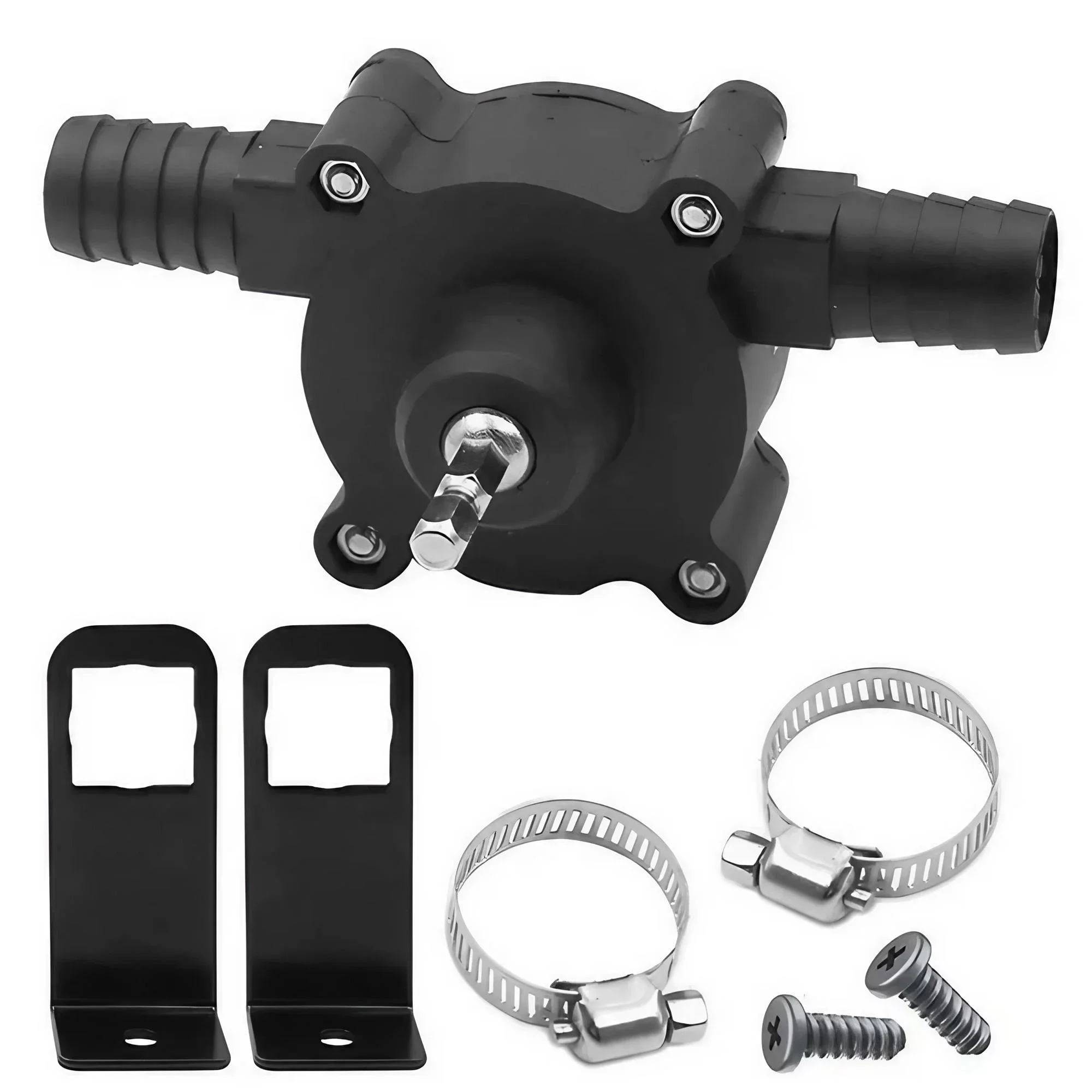 Micro Selbstansaugende Pumpe Haushalt Wasserpumpe Handbohrmaschine Angetrieben Dc Wasserpumpe Dieselpumpe Selbstansaugende Kreiselpumpe 1PC – Detail 10