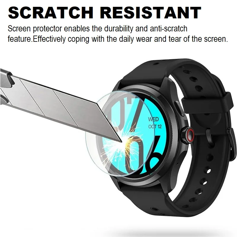 5 шт., защитная пленка для смарт-часов TicWatch Pro 5