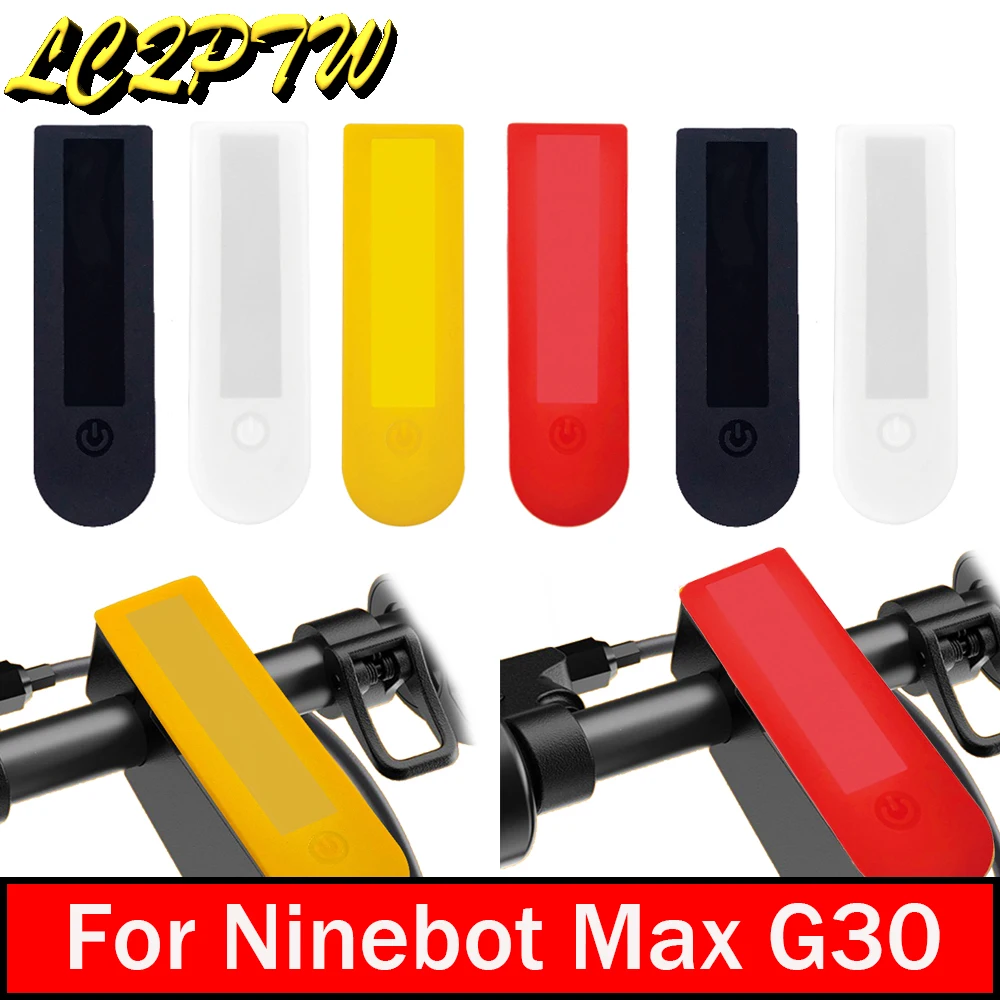 Electric Scooter Waterproof Protective Cover Display Silicone Screen Case Dash Panel Protection for Ninebot Max G30 Accessories