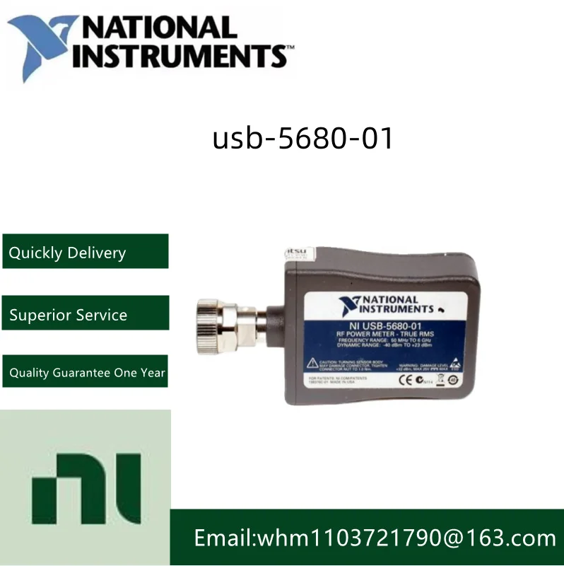 

NI USB-5680-01 RF Power Meter with 198506-01