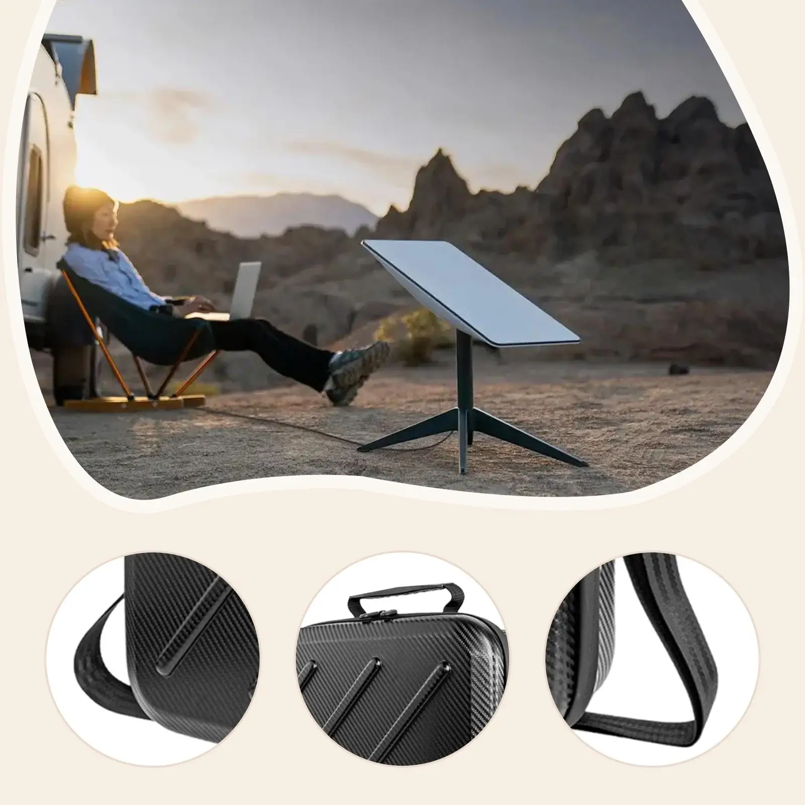 Waterproof Carrying Case for Starlink Mini Multipurpose Dustproof for Router, Cable & Adapter 35x30x11.5cm