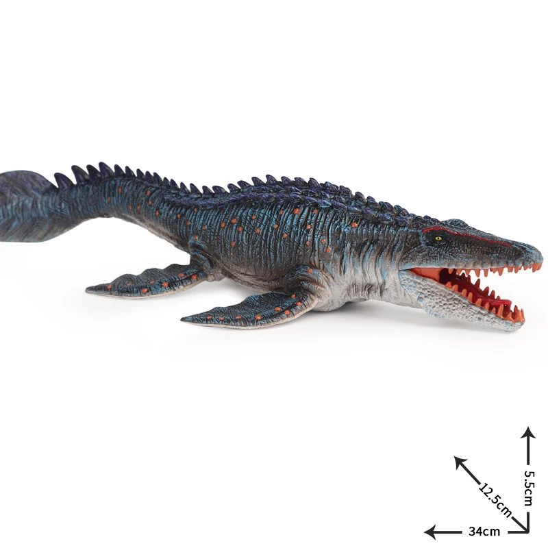 1Pcs Dinosaur Realistic Figures Lifelike Mosasaurus Dinosaur Model Toy Figures For Collector Decoration Party Favor Kid Toy Gift