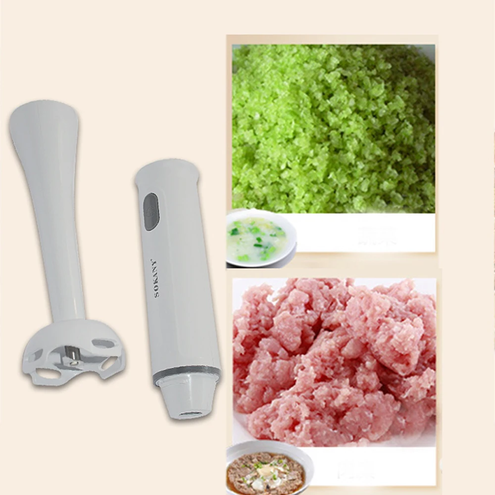Handhold Portable Household Electric Cooking Stick Machine Juicing Meat Grinder Blender Stirring Rod Multifunction Kitchen Mixer