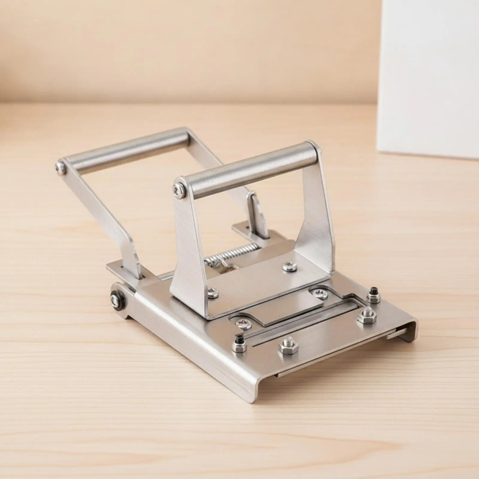 Manual Edge Band Trimmer Stainless Steel Trim Trimmer with Adjustable Slot Easy to Use Tool for Woodworkers, Carpenters,