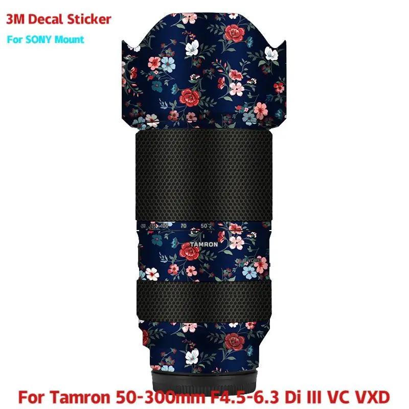 50-300 F4.5-6.3 Lens Sticker Protective Film Body Protector Decal Skin For Tamron 50-300mm F4.5-6.3 Di III VC VXD for SONY Mount