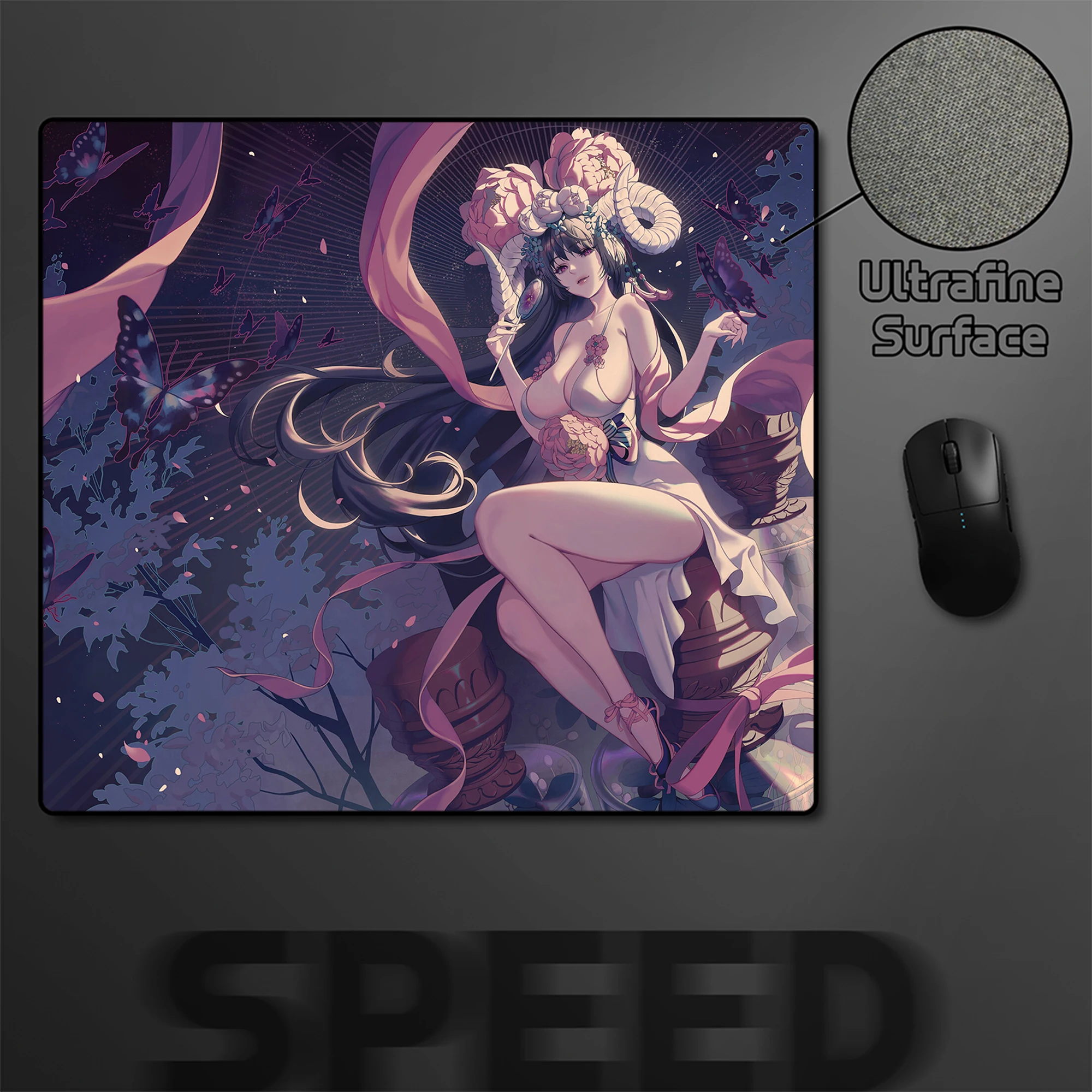 

Anime Mousepad Ultrafine Surface E-Sports Professional Gaming Mouse Pad Gamer Non-Slip Computer Mouse Mat Balance Keyboard Pad
