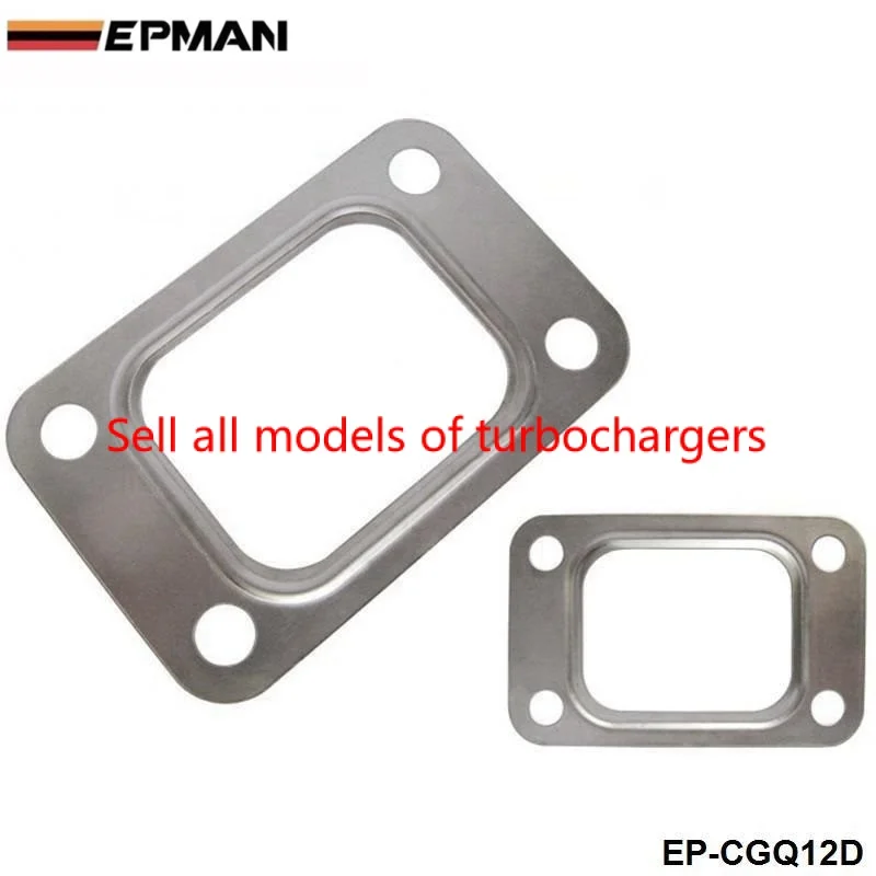 10PCS/LOT EPMAN STAINLESS TURBO INLET GASKET FOR T2 T25/T28 GT25/GT28 GT2876/GT3071 TURBOCHARGER EP-CGQ12D