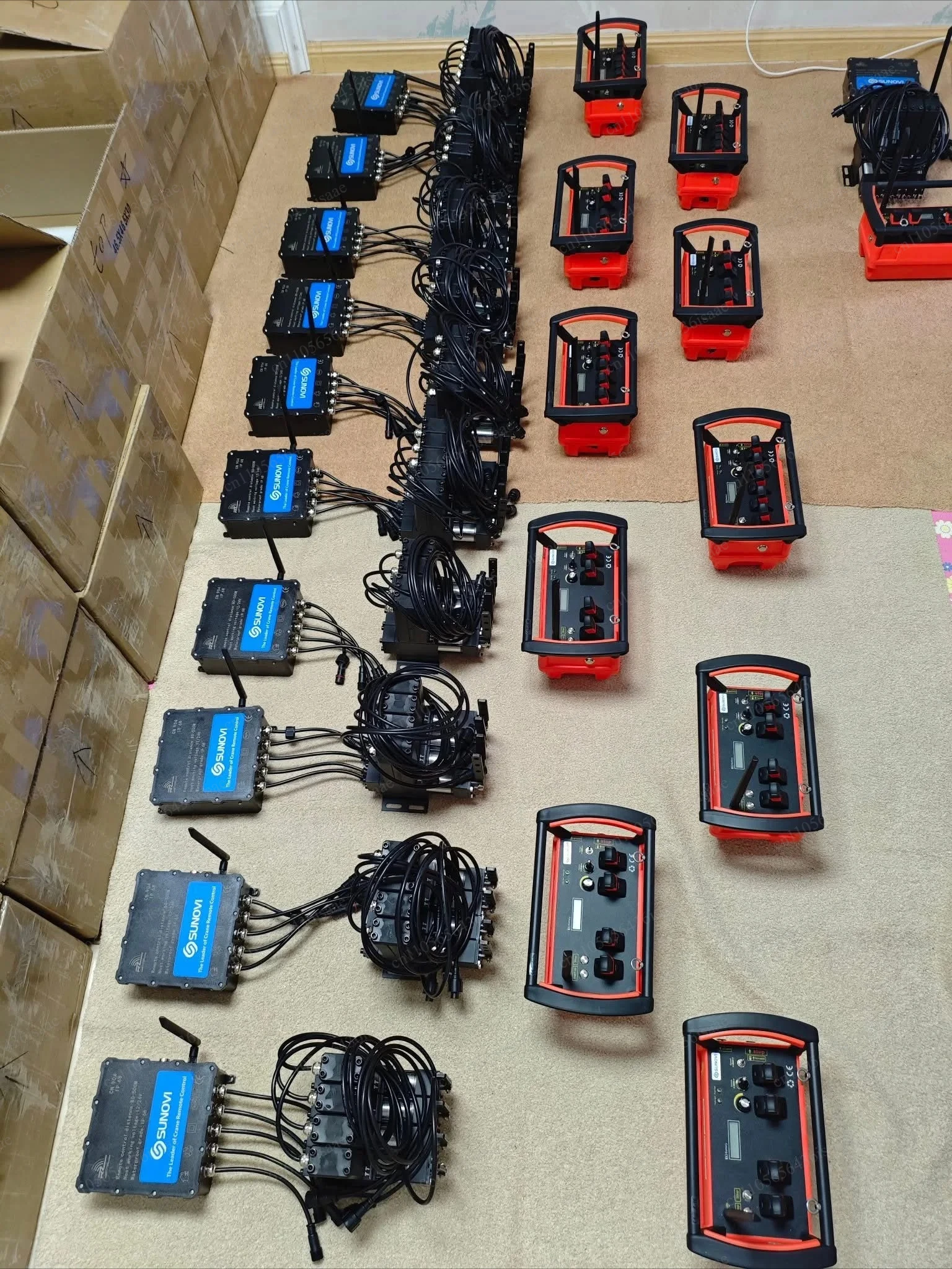 Heavy Duty CE Approved Remote Control for Truck Crane & Building Equipment