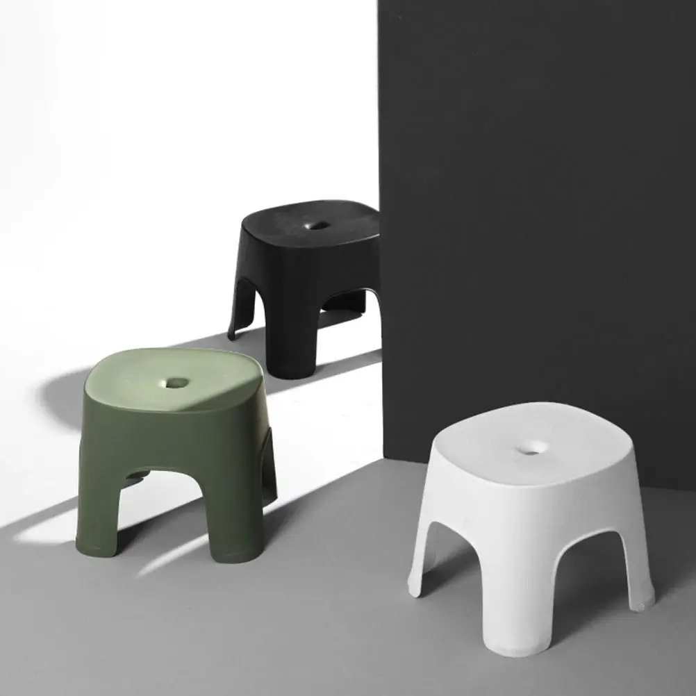 Low Stool Shoe Changing Child Step Foldable Portable Foot Stools Small Plastic for Shower