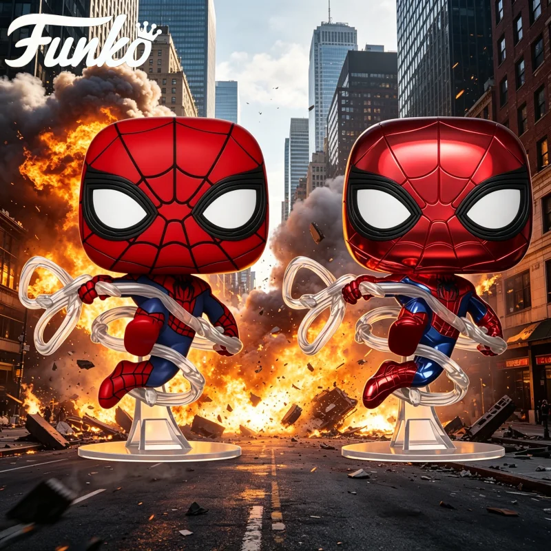 Funko Pop Marvel Spider-Man Brand New Day Vinyl Action Figure Collectible Model Desk Decor Superhero Theme Gift for Comic Fans view 2
